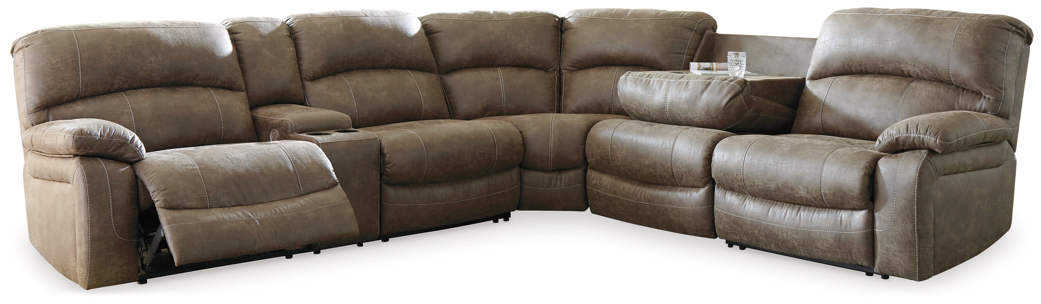 Segburg 4-Piece Power Reclining Sectional - MyWaynesHome #