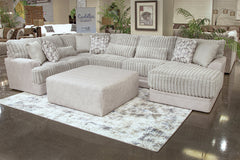 Titan 5 Piece Sectional with Ottoman-Moonstruck - MyWaynesHome #