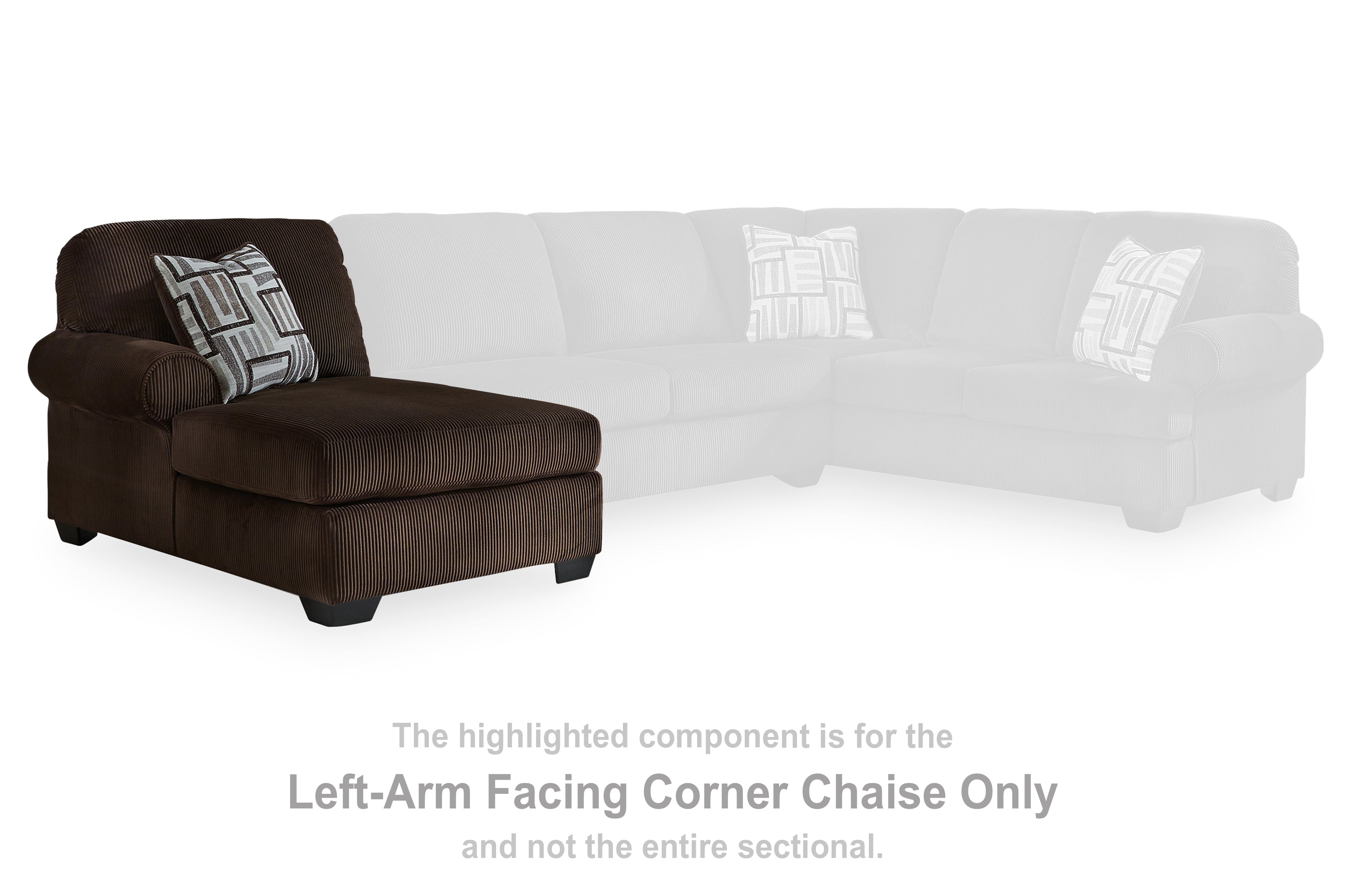 Kimlee Left-Arm Facing Corner Chaise