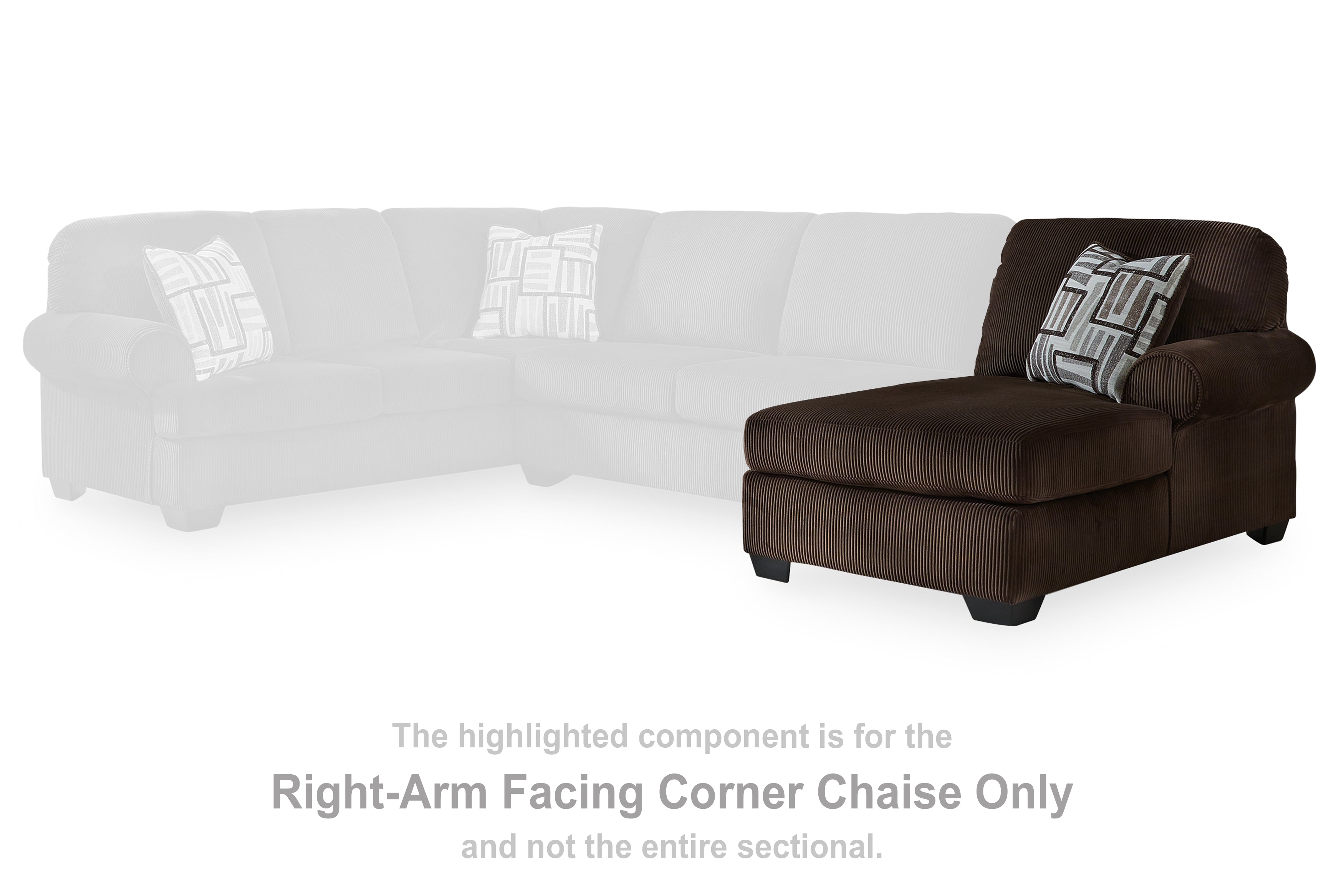 Kimlee Right-Arm Facing Corner Chaise