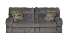 Ashland 2 Piece Reclining Sofa and Loveseat - Granite/Night