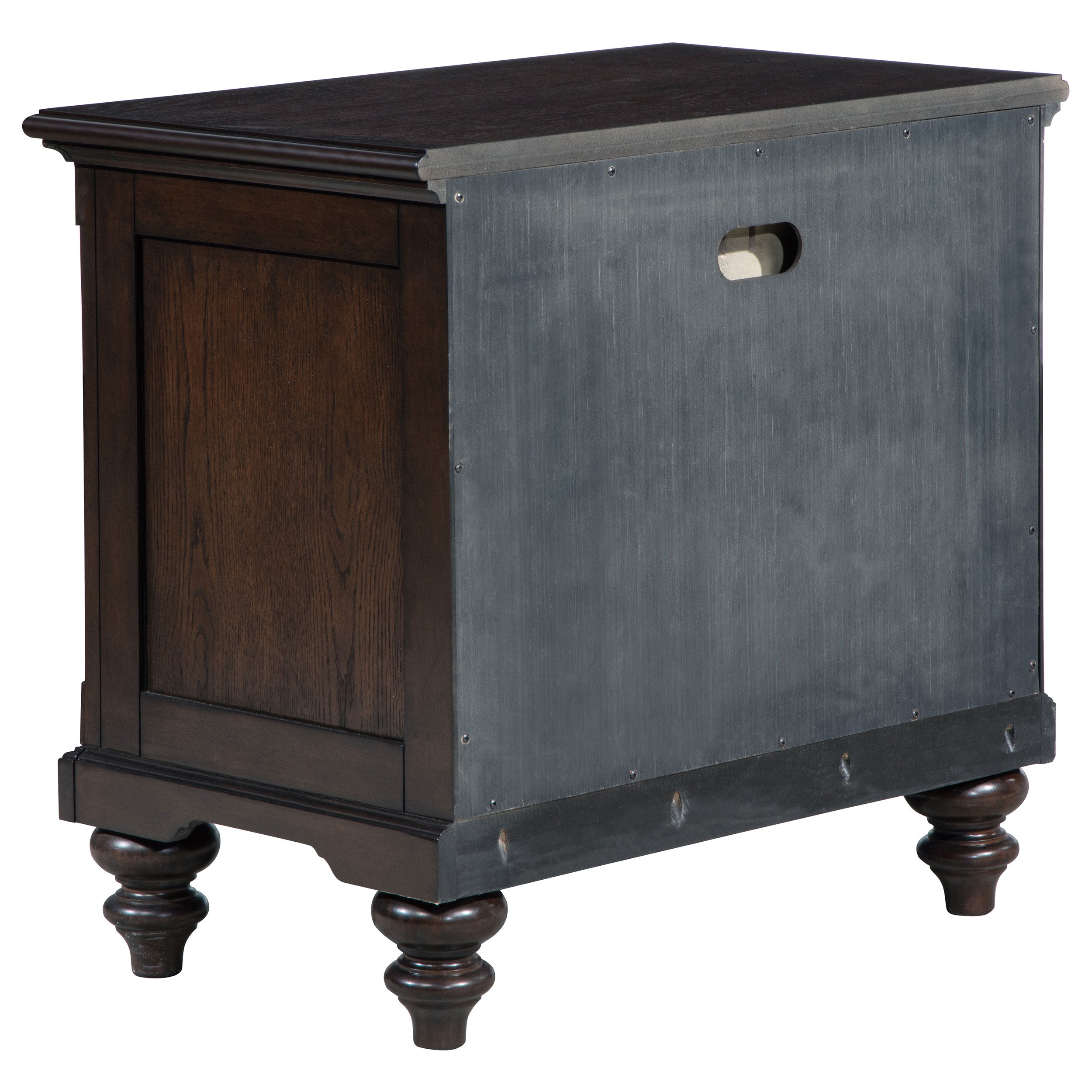 Devon 5-piece Eastern King Bedroom Set Wine Red And Dark Oak