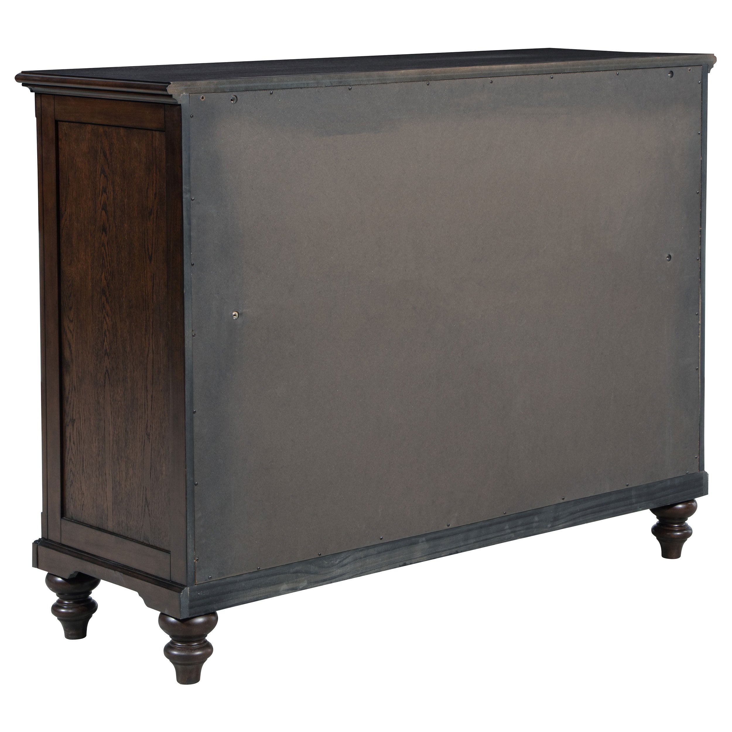 Devon 4-piece California King Bedroom Set Red And Dark Oak