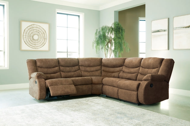 Partymate 2-Piece Reclining Sectional - MyWaynesHome #