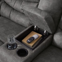 Partymate 2-Piece Reclining Sectional with Console - MyWaynesHome #