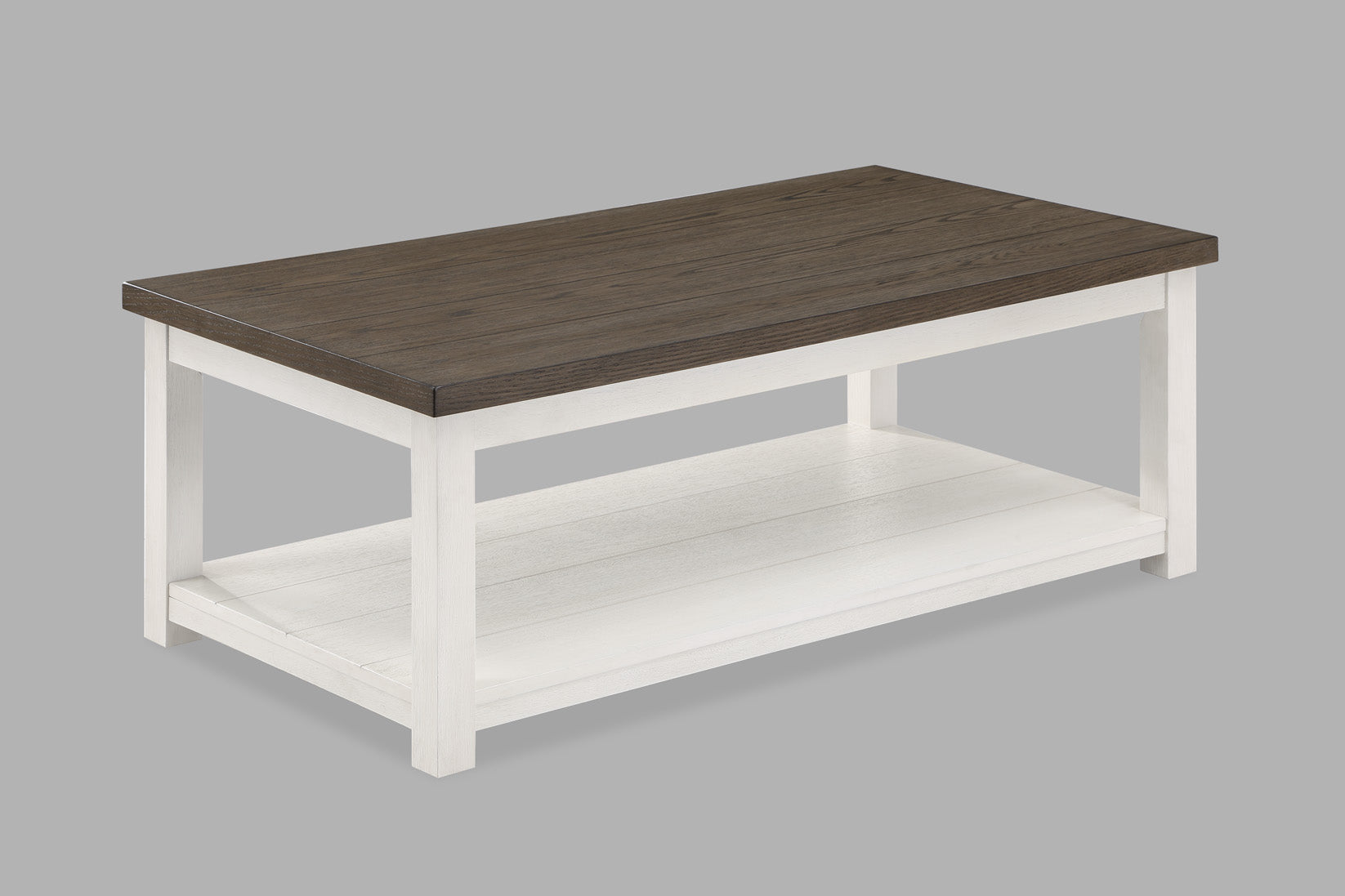 Dakota Chalk White 3-Piece Coffee Table Set - MyWaynesHome #