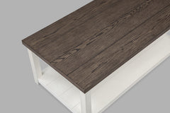 Dakota Chalk White 3-Piece Coffee Table Set - MyWaynesHome #