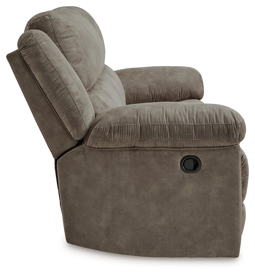 Laresview Reclining Sofa and Loveseat