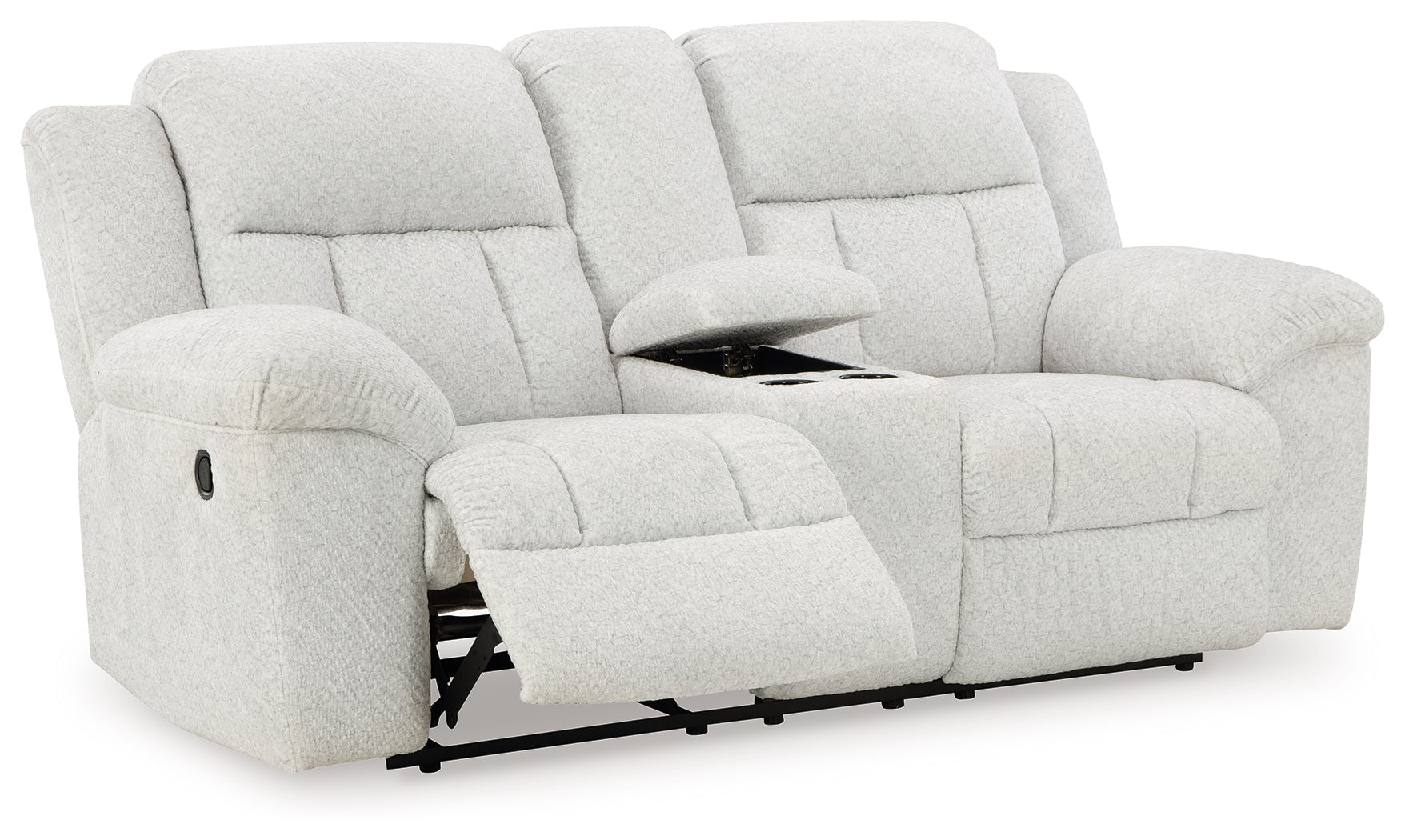 Frohn Reclining Loveseat with Console - MyWaynesHome #