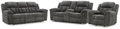 Frohn Reclining Sofa, Loveseat and Recliner