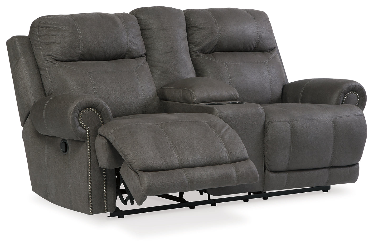 Austere Reclining Loveseat and Recliner