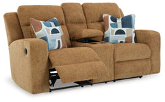Kanlow Reclining Loveseat with Console - MyWaynesHome #