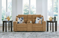 Kanlow Reclining Loveseat with Console - MyWaynesHome #