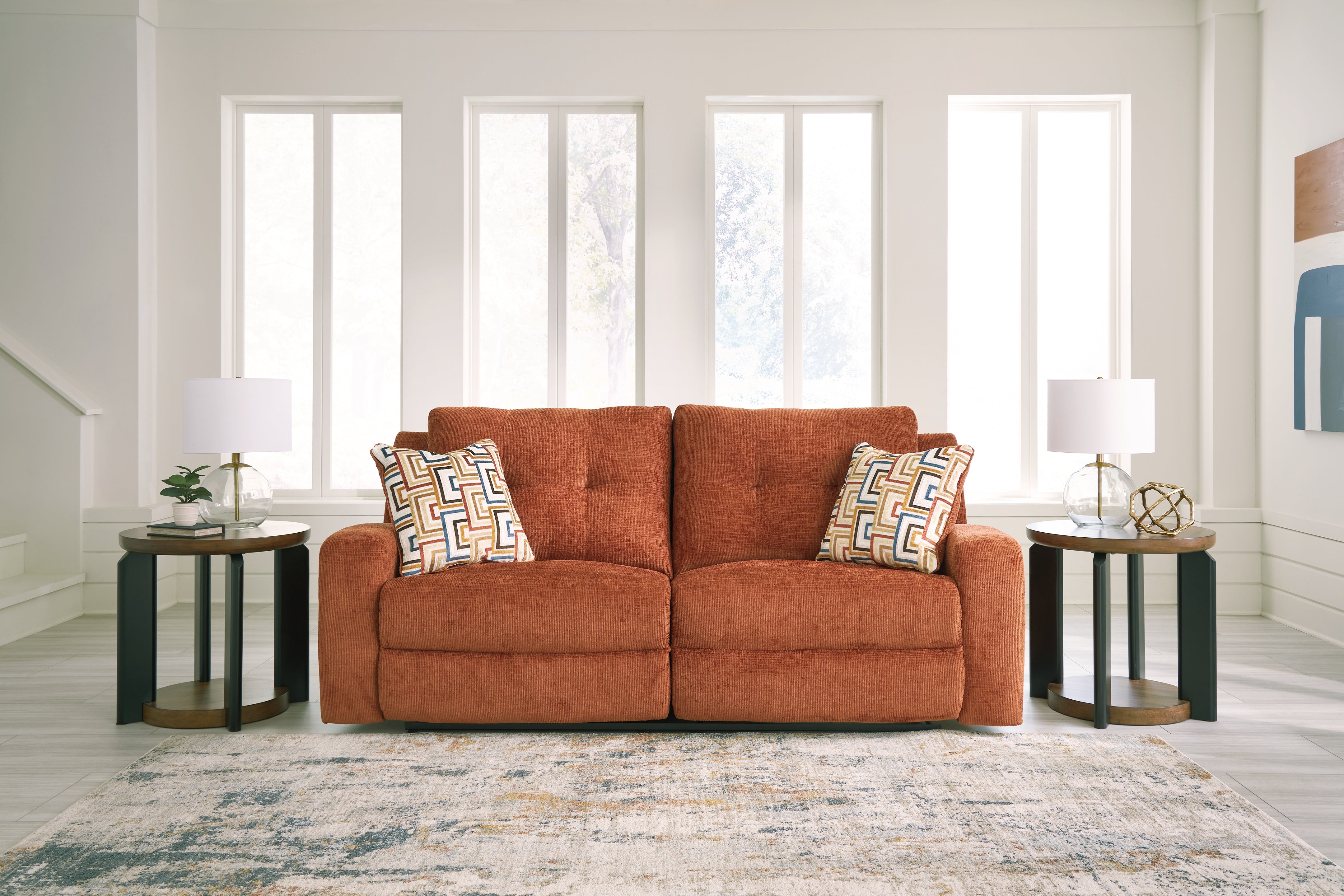 Danum Reclining Sofa and Loveseat