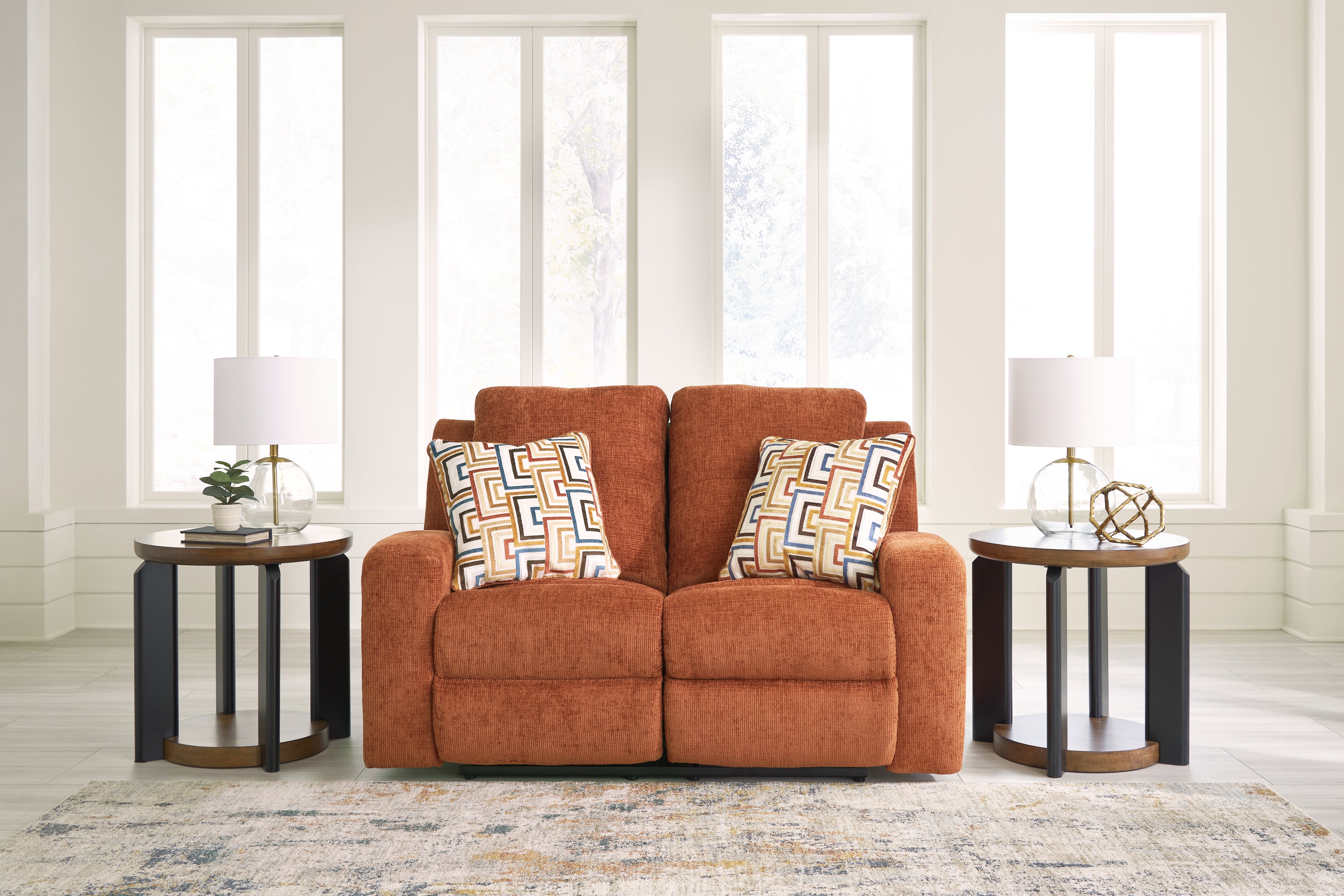 Danum Reclining Sofa and Loveseat