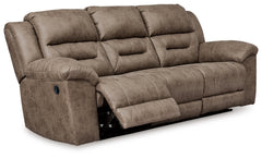 Stoneland Reclining Sofa and Loveseat - MyWaynesHome #