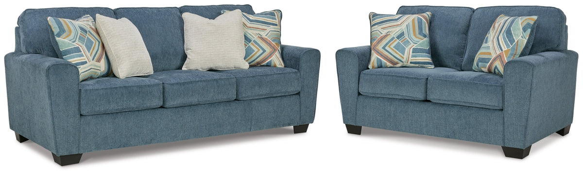 Cashton Sofa and Loveseat - MyWaynesHome #