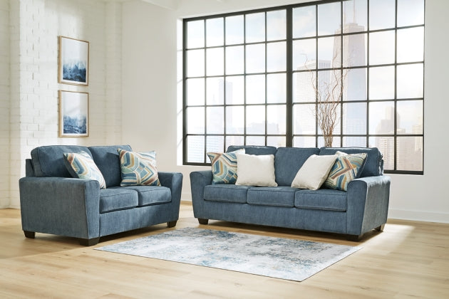 Cashton Sofa and Loveseat - MyWaynesHome #