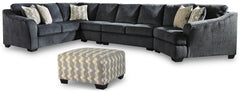 Eltmann 4-Piece Sectional and Ottoman