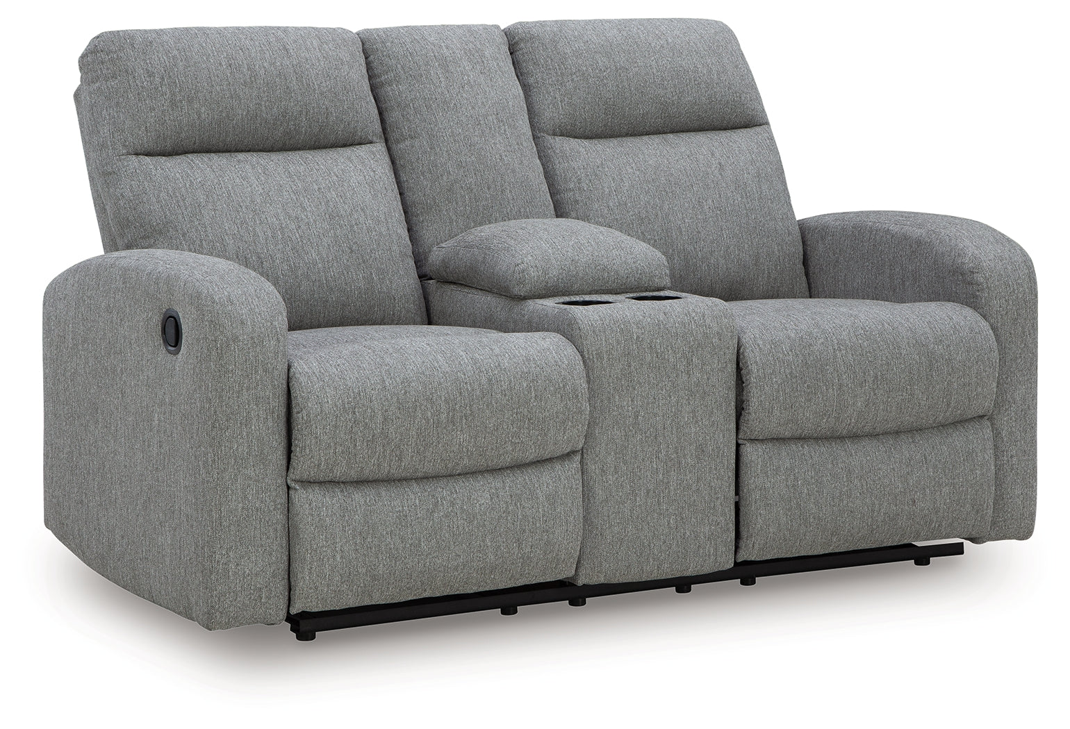 Gauntlet Reclining Loveseat with Console
