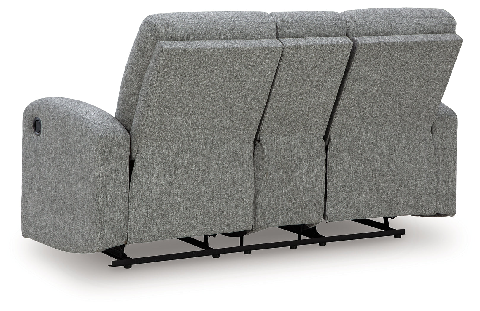 Gauntlet Reclining Loveseat with Console