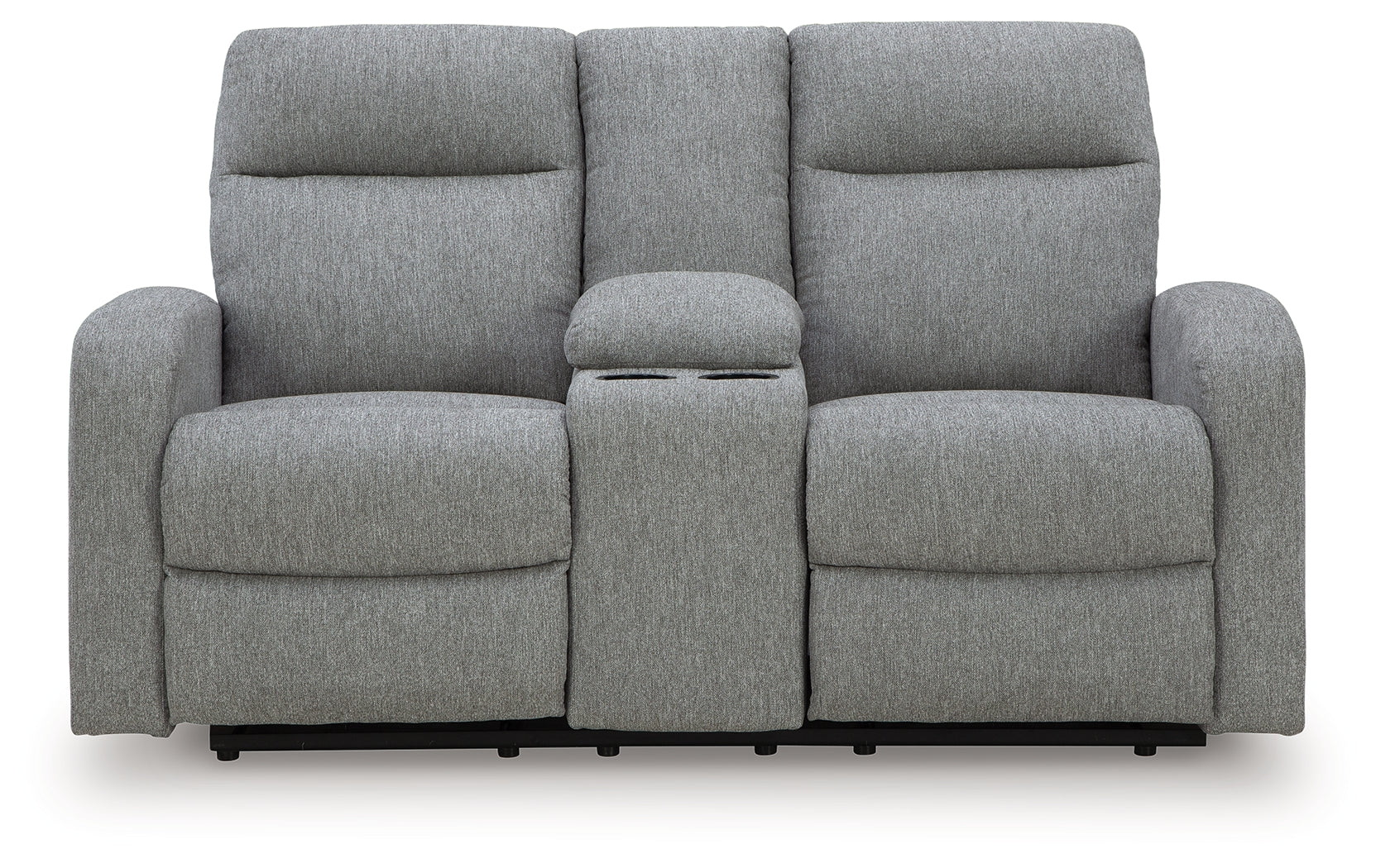 Gauntlet Reclining Loveseat with Console