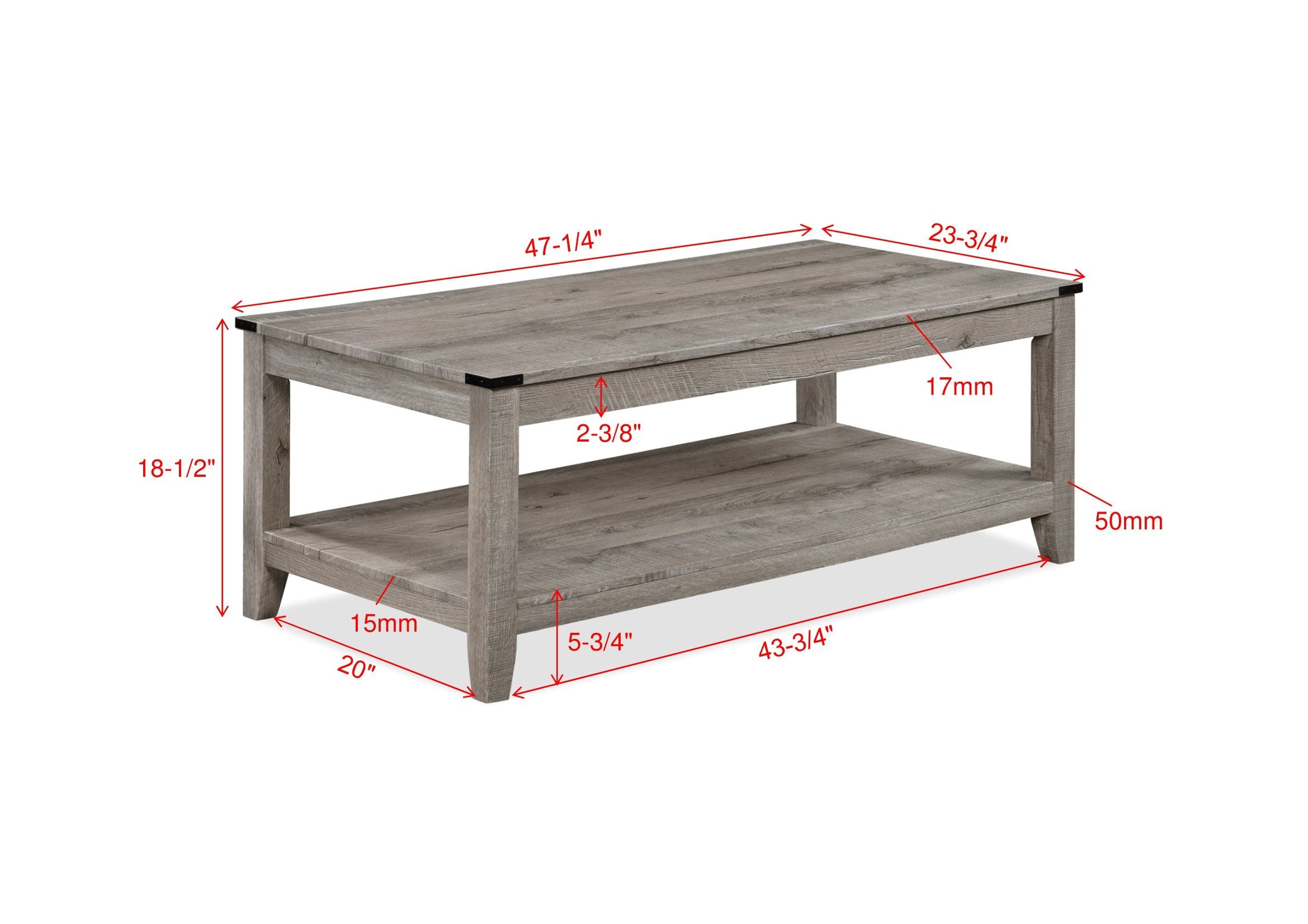Milton 3-Piece Coffee Table Set - MyWaynesHome #