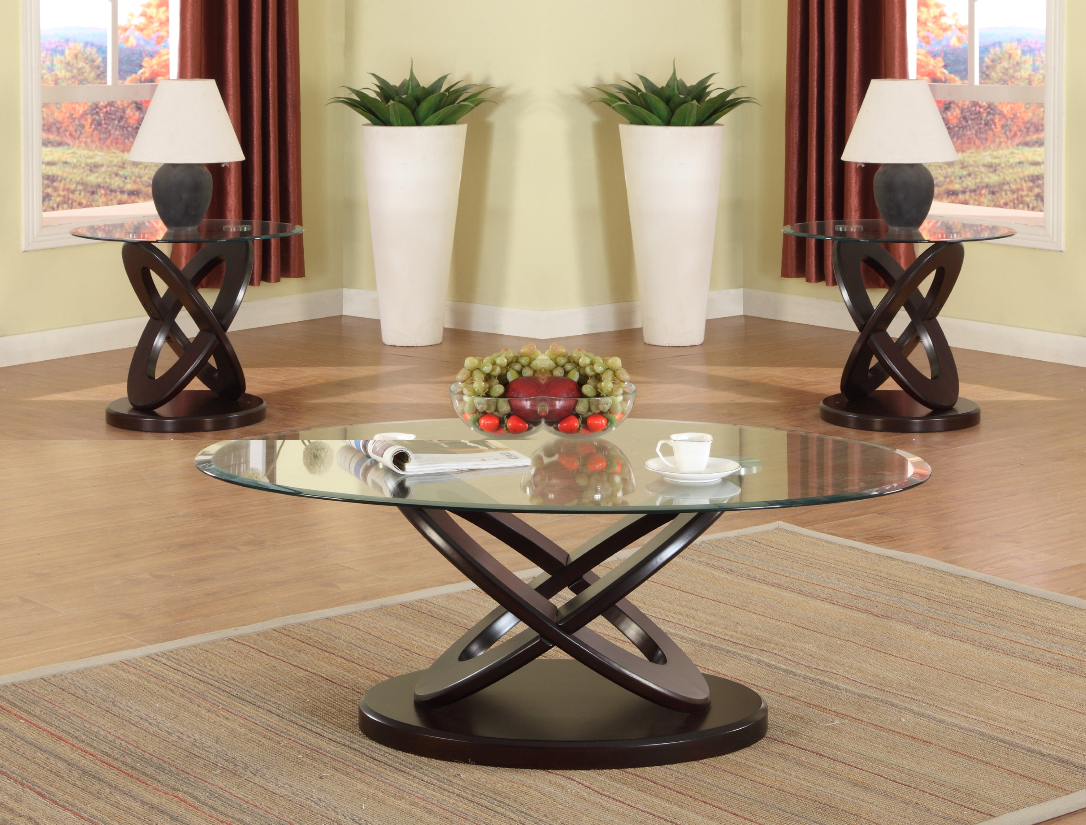 Cyclone 3-Piece Coffee Table Set - MyWaynesHome #
