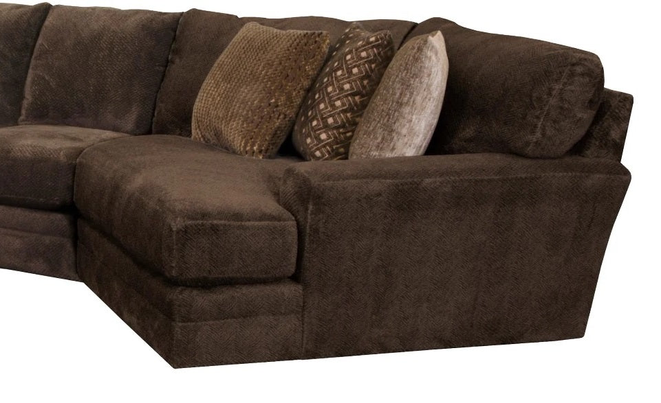 Mammoth Modular 5 Piece Sectional with Piano Wedge and Storage Console - MyWaynesHome #
