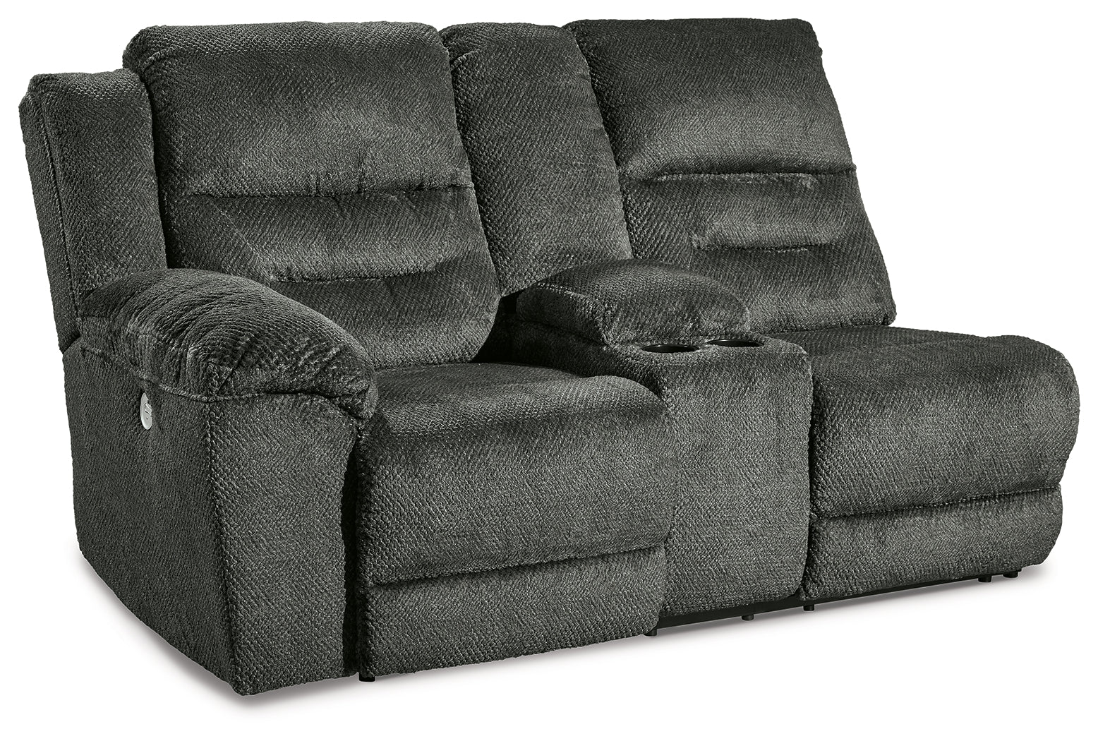 Nettington Left-Arm Facing Power Reclining Loveseat with Console