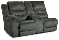 Nettington Left-Arm Facing Power Reclining Loveseat with Console