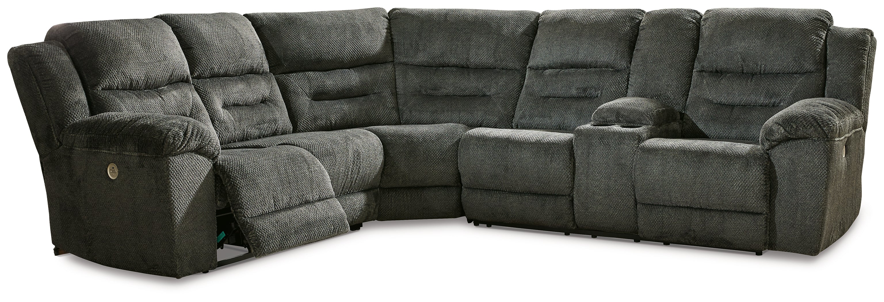 Nettington 3-Piece Power Reclining Sectional