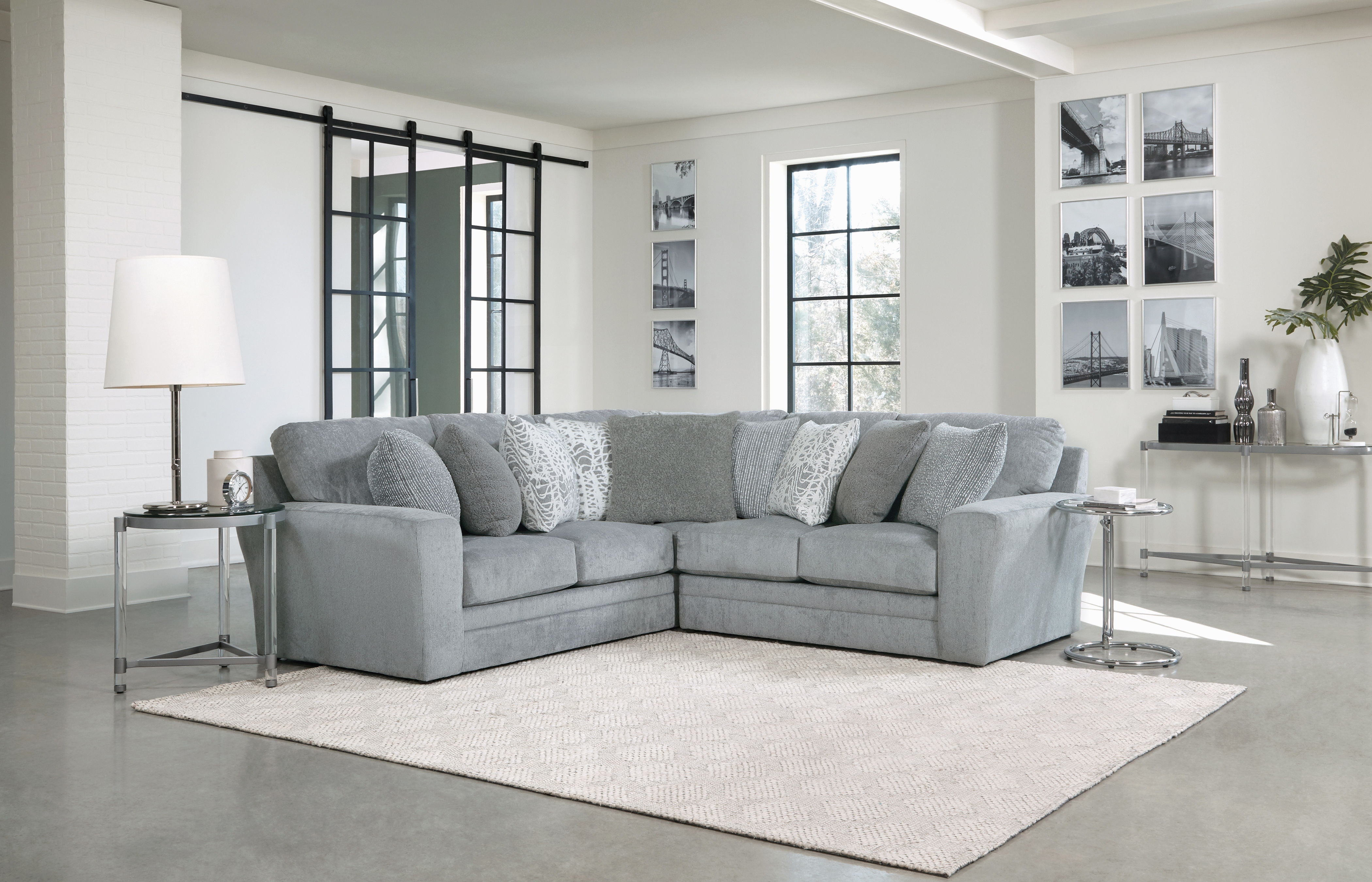 Glacier 2 Piece Sectional - MyWaynesHome #