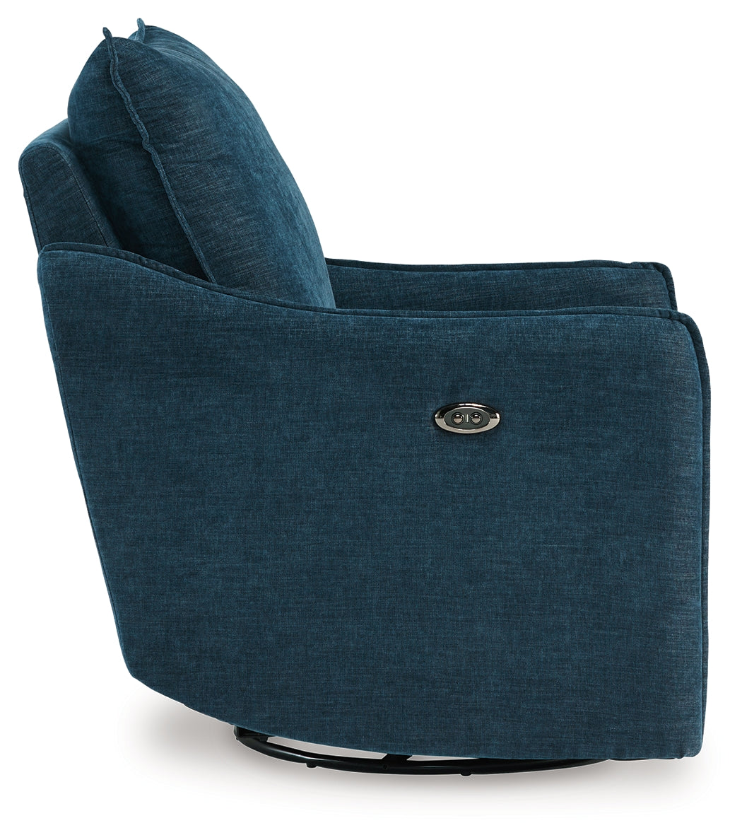 McBurg Swivel Power Recliner - MyWaynesHome #