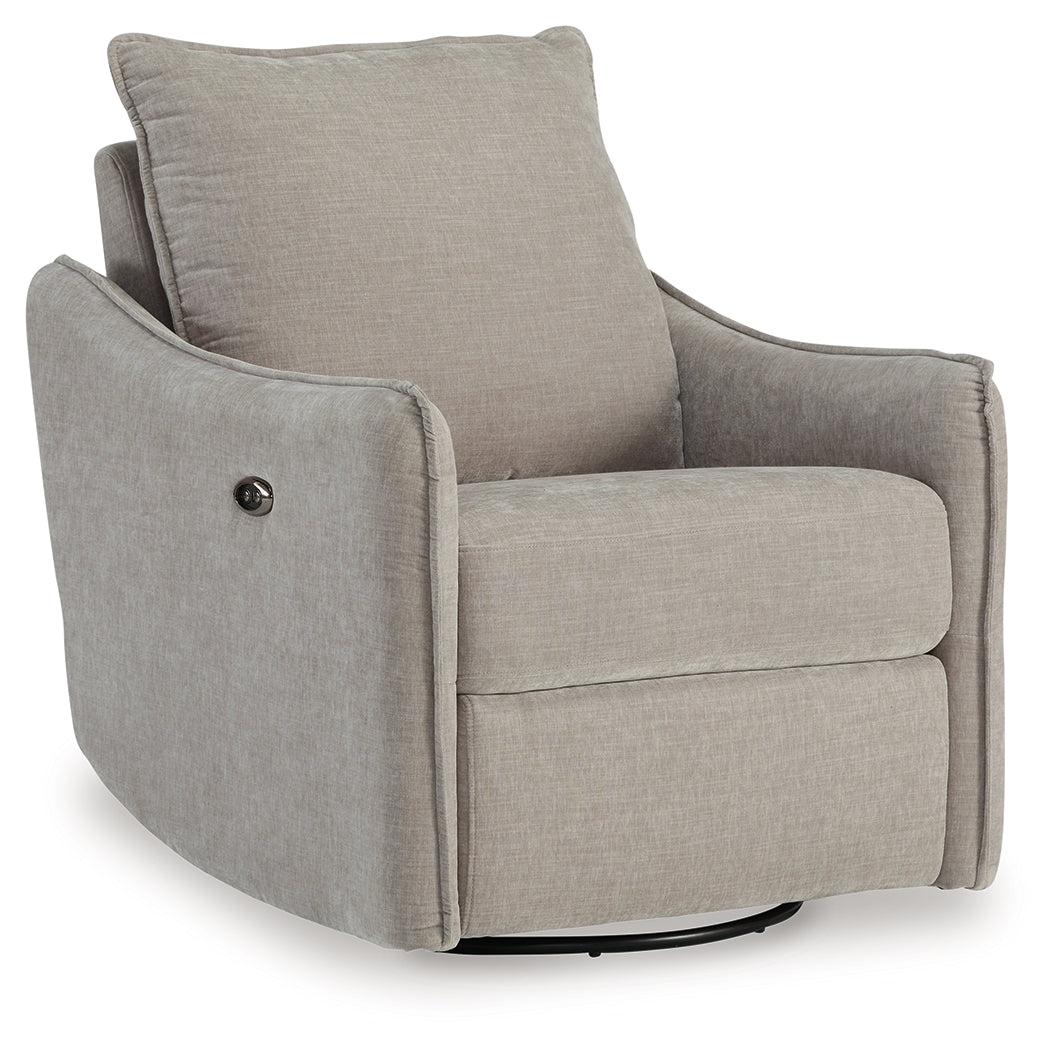 McBurg Swivel Power Recliner - MyWaynesHome #
