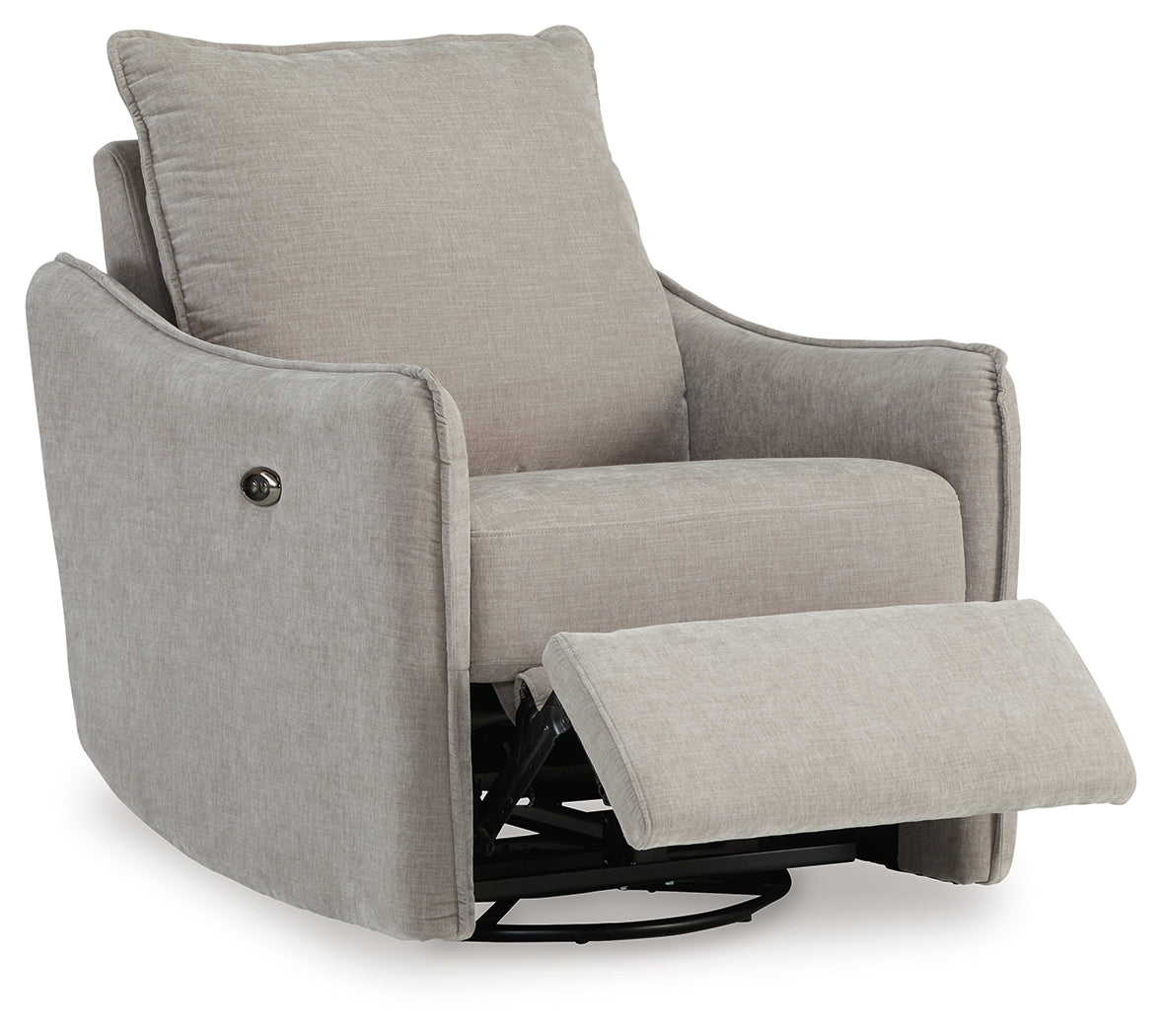 McBurg Swivel Power Recliner - MyWaynesHome #