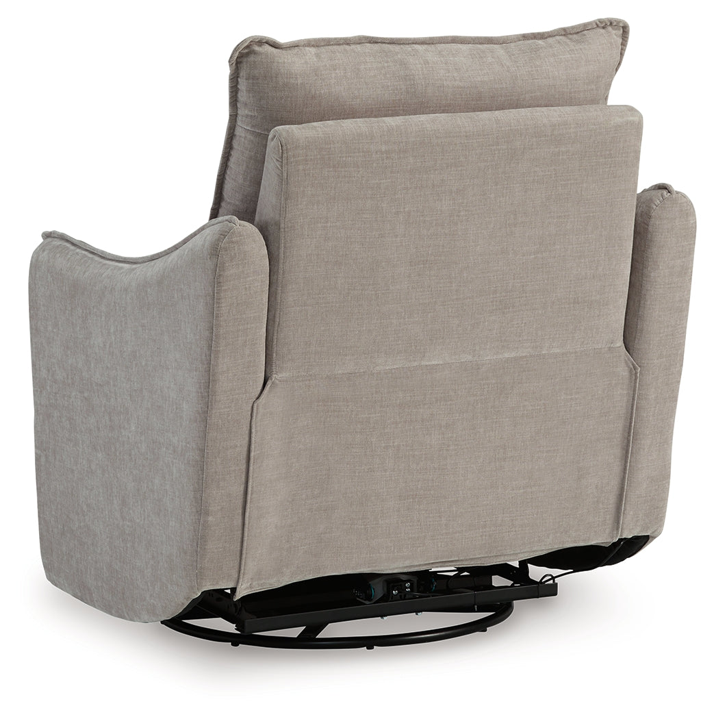 McBurg Swivel Power Recliner - MyWaynesHome #