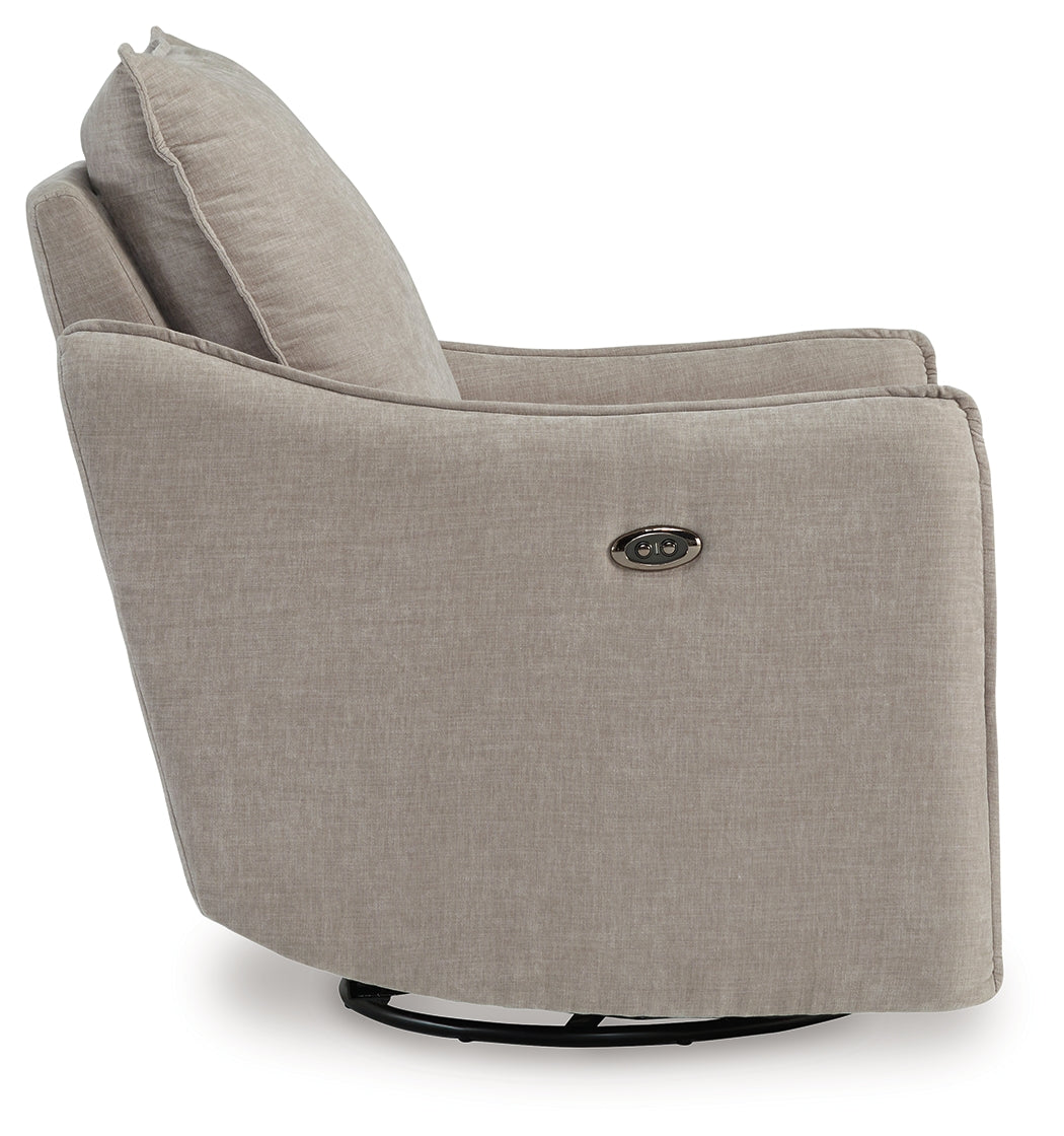 McBurg Swivel Power Recliner - MyWaynesHome #