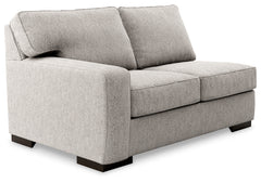 Ashlor Nuvella® Left-Arm Facing Loveseat