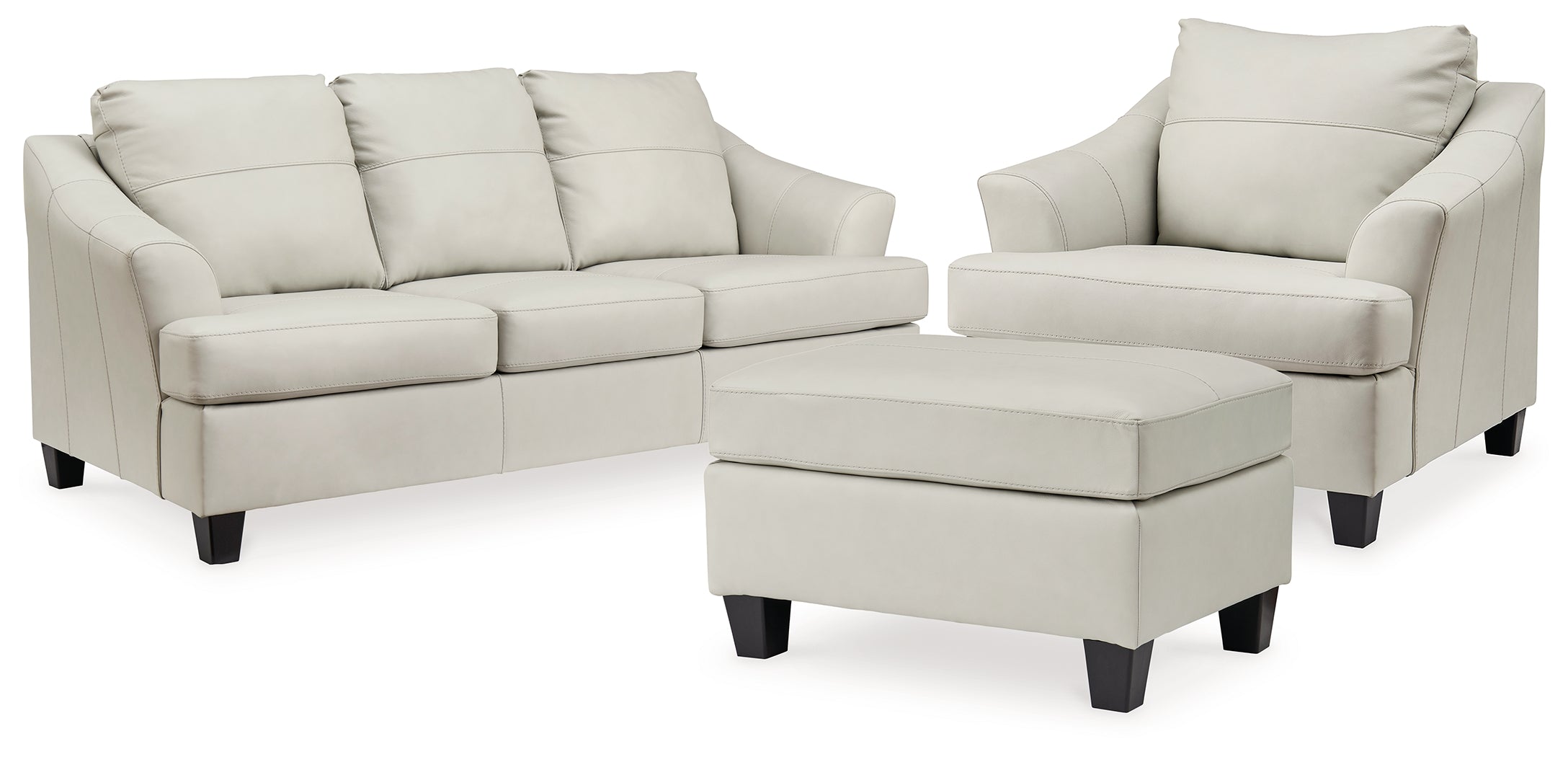 Genoa Queen Sofa Sleeper, Oversized Chair and Ottoman