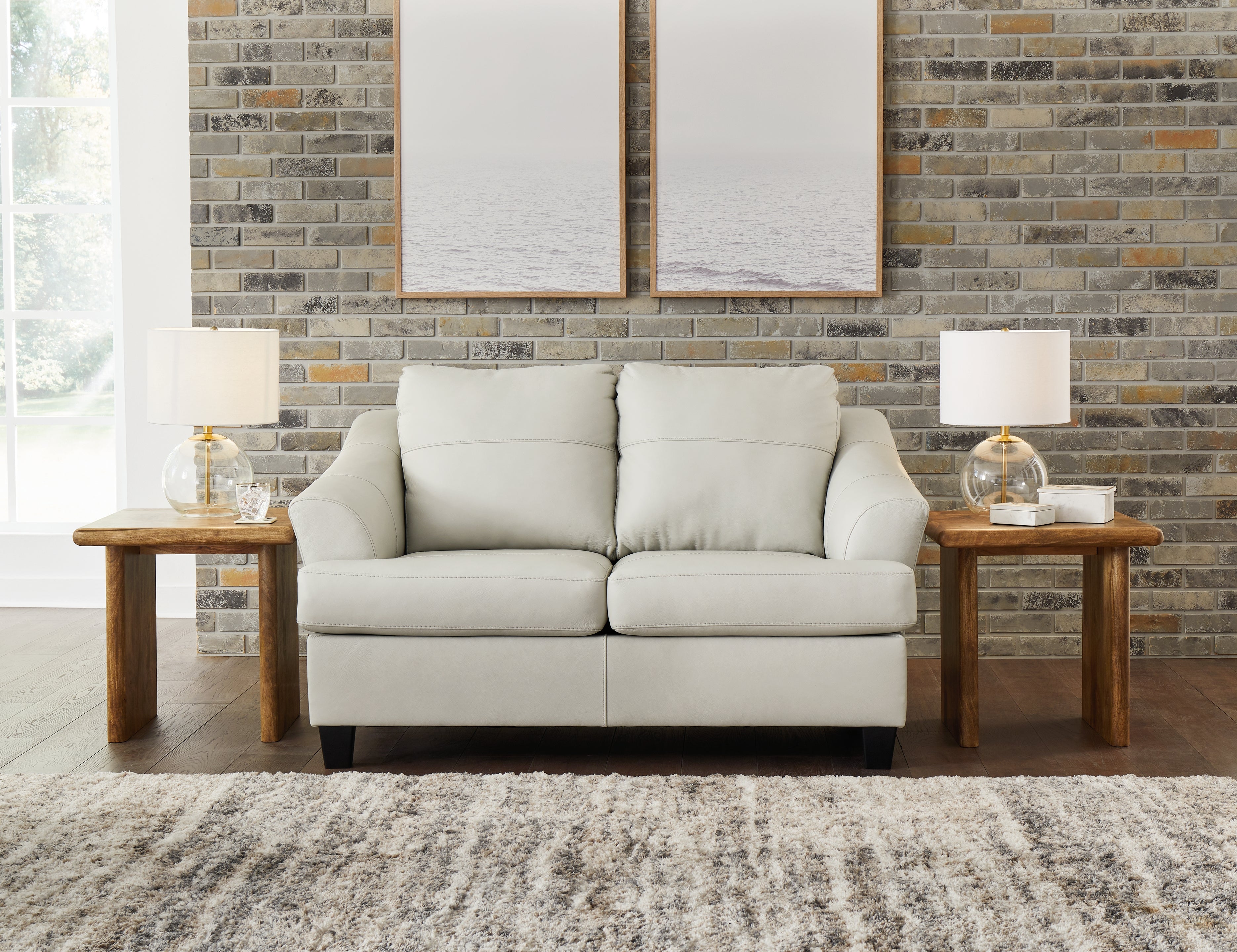 Genoa Queen Sofa Sleeper, Loveseat, Oversized Chair and Ottoman