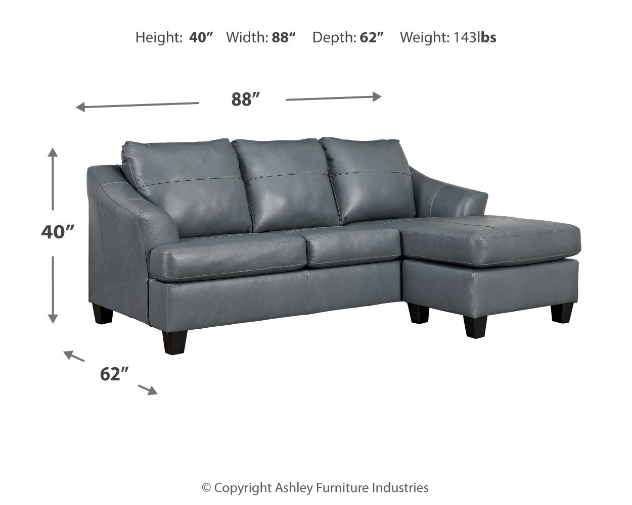 Genoa Chaise Sofa and Oversized Chair