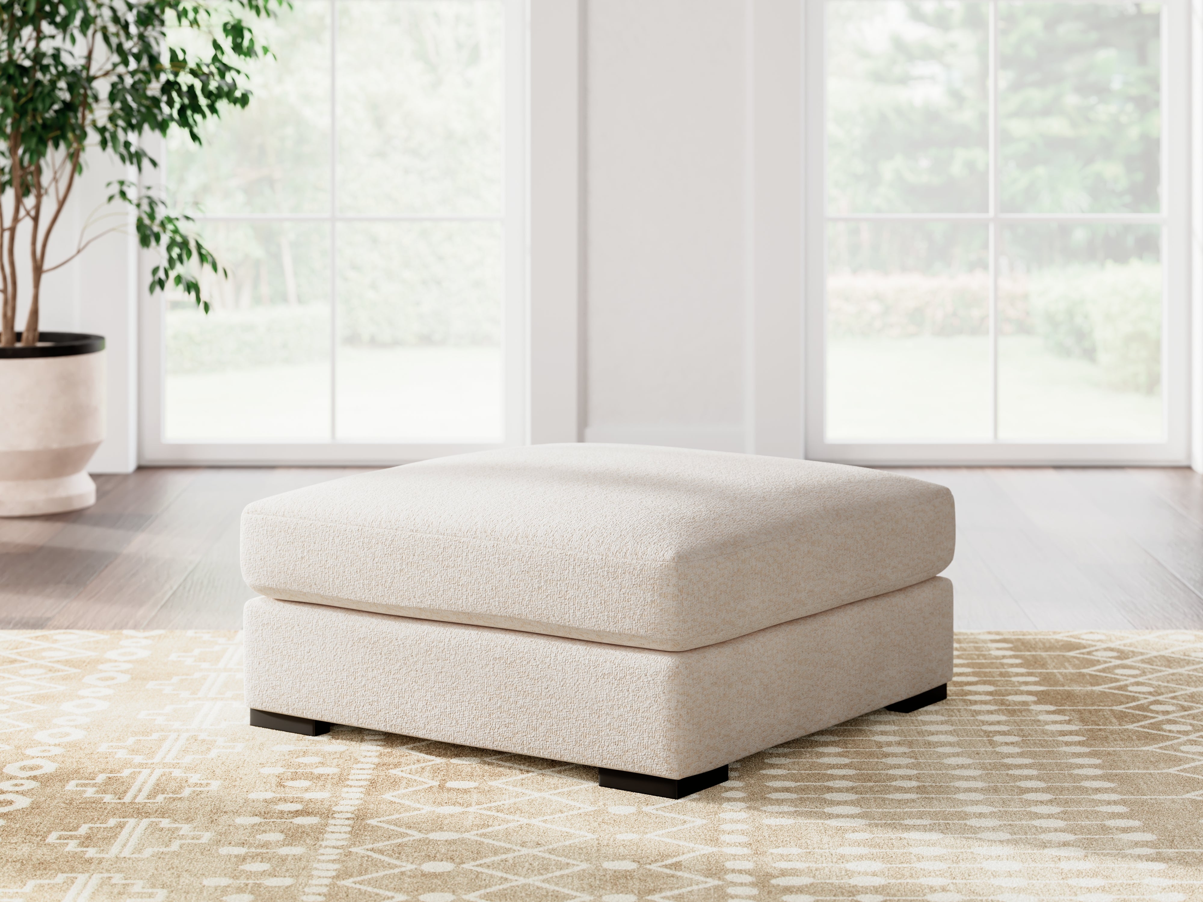 Donelson Creek 5-Piece Sectional and 2 Oversized Ottomans