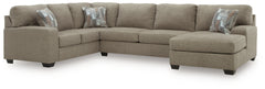 Newellen 3-Piece Sleeper Sectional with Chaise