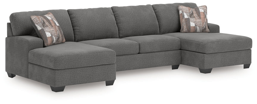 Seyler Lane 3-Piece Sleeper Sectional with Double Chaise