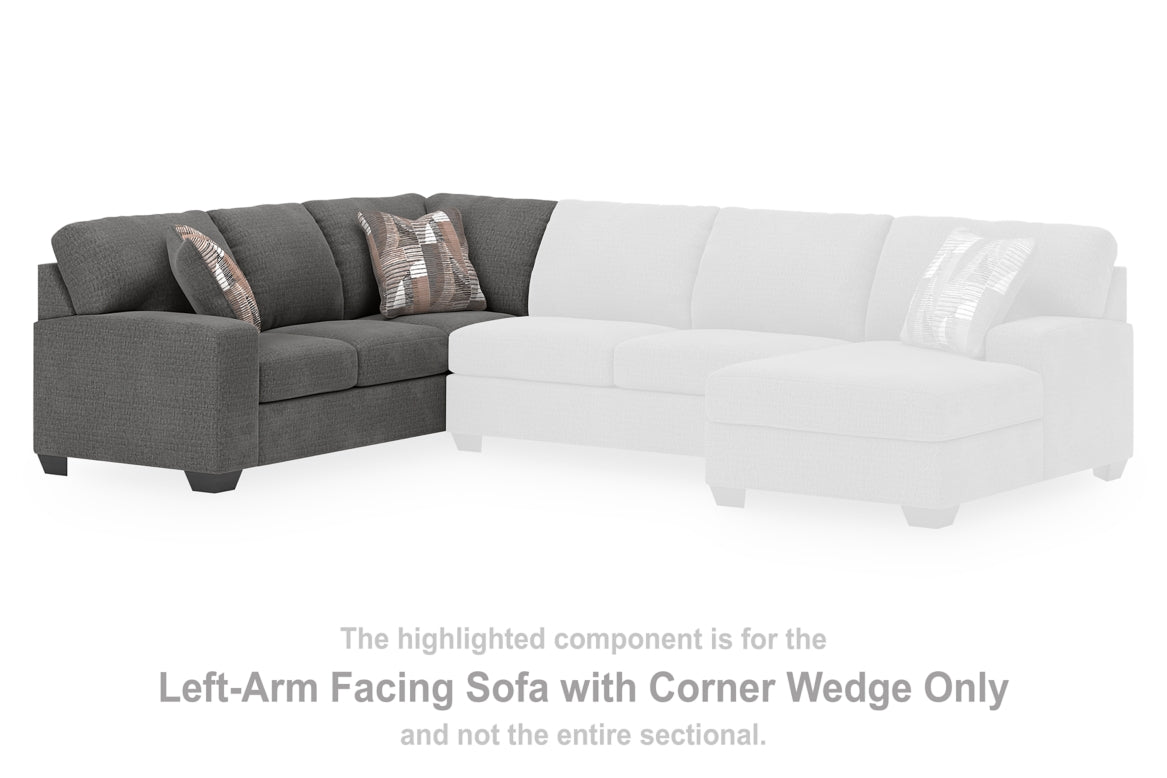 Seyler Lane Left-Arm Facing Sofa with Corner Wedge