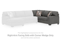 Seyler Lane Right-Arm Facing Sofa with Corner Wedge