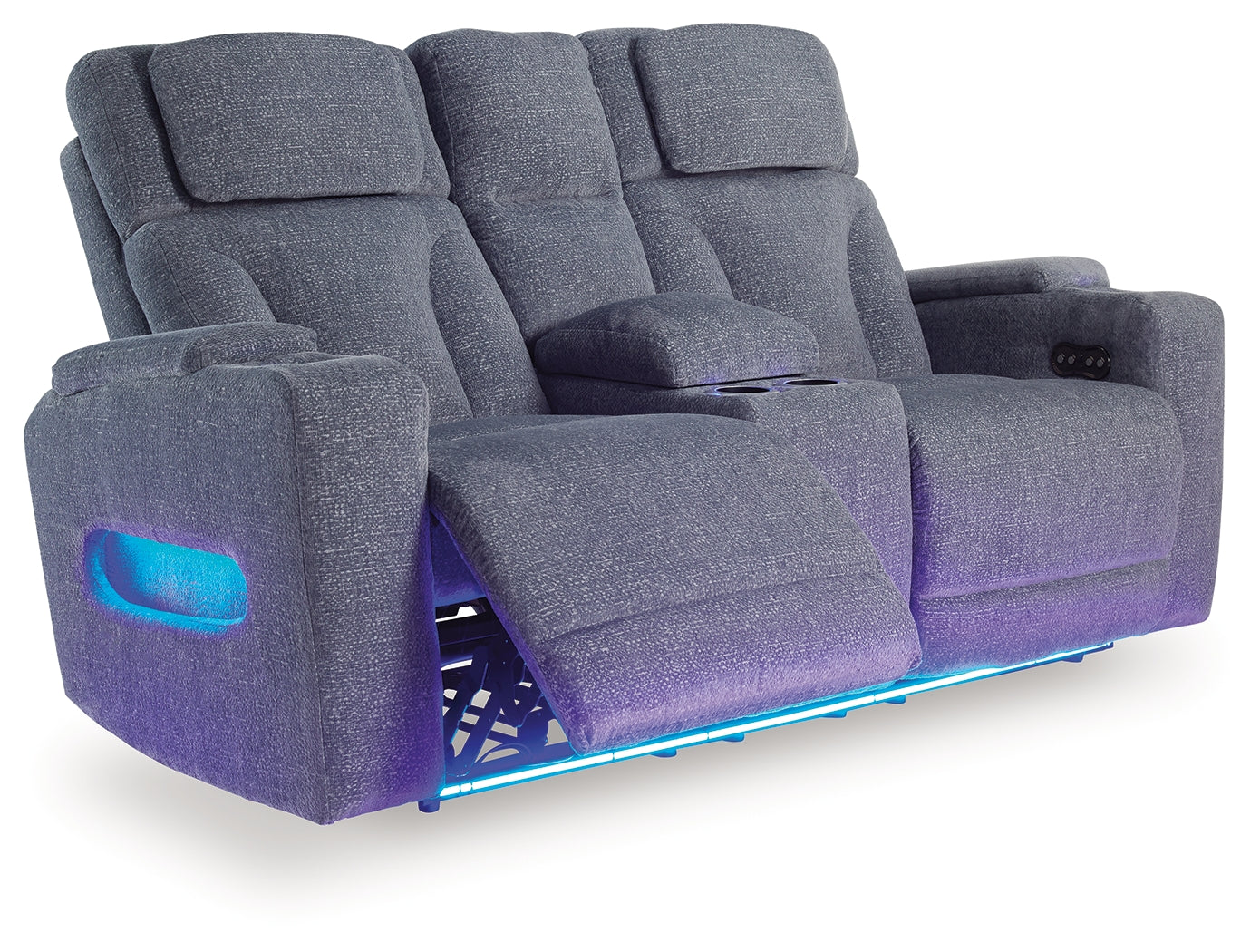 Studio Cave Power Reclining Loveseat with Console