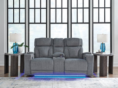 Studio Cave Power Reclining Loveseat with Console