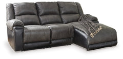 Nantahala 3-Piece Reclining Sectional with Chaise - MyWaynesHome #